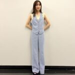 Mei Nagano Instagram – ・
とっても好みなthree-piece👗🤍
チームドリポニでTGCでした☺︎
あと３日で最終回。
見届けてくださいまし🦄