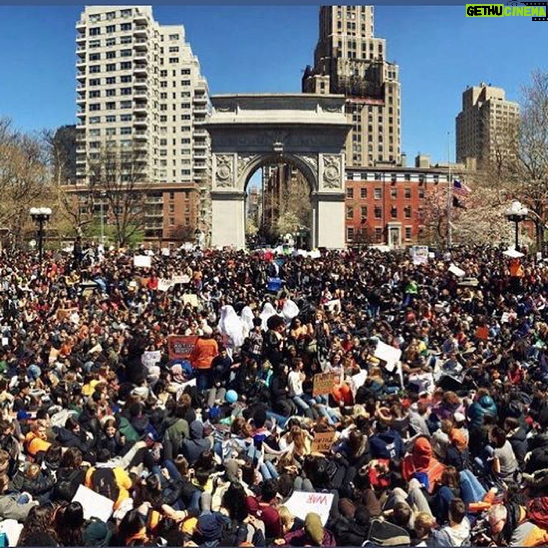 Lola Tung Instagram - We are the change we want to see. #enoughisenough #guncontrolnow #wearethefuture @nycsaysenough