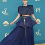 Sarah Paulson Instagram – True honor to be there. 
Thank you @televisionacad 
True honor to wear the magical creation of @nicolasghesquiere  @louisvuitton 
@karlawelchstylist 
@adambreuchaud 
@bridgetbragerhair 
@carasoin 
@hollandvtaylor ❤️
@msmelanielynskey 
@boucheron
@kristiestreicher
