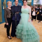 Sarah Paulson Instagram – True honor to be there. 
Thank you @televisionacad 
True honor to wear the magical creation of @nicolasghesquiere  @louisvuitton 
@karlawelchstylist 
@adambreuchaud 
@bridgetbragerhair 
@carasoin 
@hollandvtaylor ❤️
@msmelanielynskey 
@boucheron
@kristiestreicher