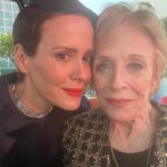 Sarah Paulson Instagram – True honor to be there. 
Thank you @televisionacad 
True honor to wear the magical creation of @nicolasghesquiere  @louisvuitton 
@karlawelchstylist 
@adambreuchaud 
@bridgetbragerhair 
@carasoin 
@hollandvtaylor ❤️
@msmelanielynskey 
@boucheron
@kristiestreicher