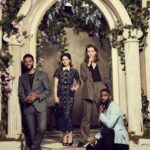 Caterina Scorsone Instagram - Can this be a fabulous Sherlock Holmes reboot starring @brandonkylegoodman @genderless_gap_ad @anthilll and me? #fightingcrimewithglamour🔥
Hair: @pavyartist Makeup: @iam.jenna.marie 📷 @brianbowensmith