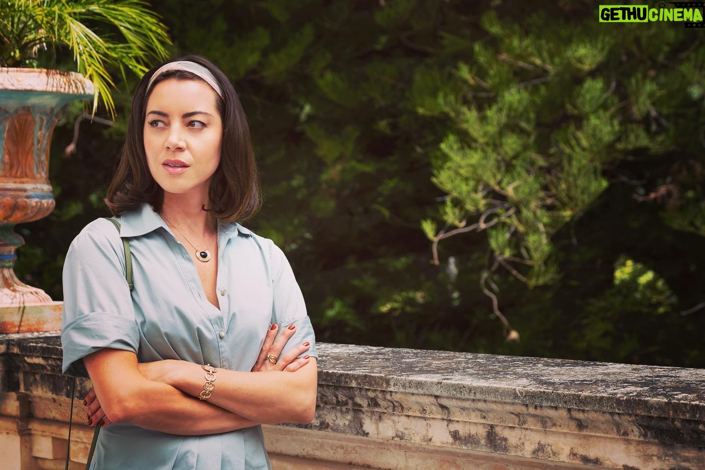 Aubrey Plaza Instagram - Harper Spiller goes to Sicily in @thewhitelotus premiering on HBO on October 30th… 🍝🫣