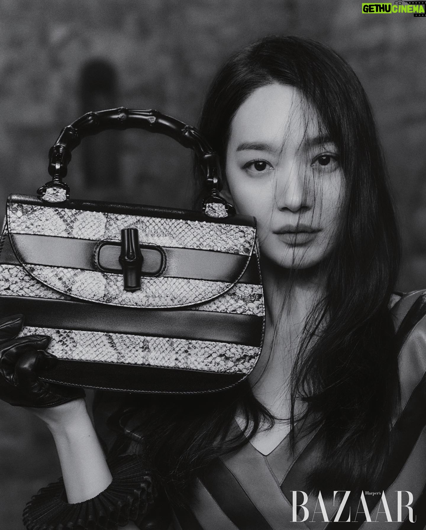 Shin Min-a Instagram - @gucci @harpersbazaarkorea