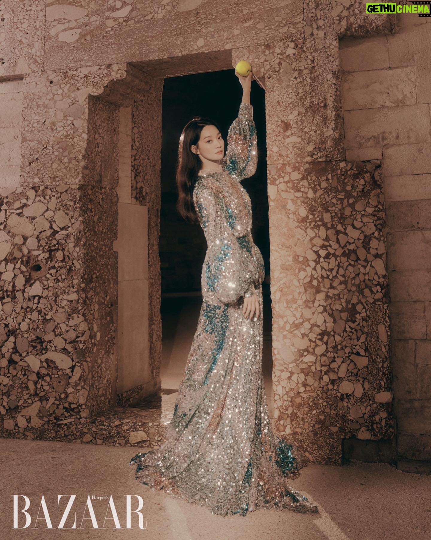 Shin Min-a Instagram - @gucci @harpersbazaarkorea