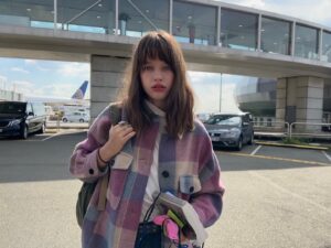 Milla Jovovich Instagram - Oui Oui Baguette! The Jovovich-Anderson Clan sans bébé have arrived in Paris pour fashion week! Well, actually @everanderson is the only one who’s actually doing fashion week stuff and the rest of us are just hangers on, mooching off our eldest✊😂🥳 Thanks Evs, @veesback @chrissbrenner and @miumiu for this amazing family trip!🥰🥰🥰