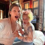 Milla Jovovich Instagram – Oui Oui Baguette! The Jovovich-Anderson Clan sans bébé have arrived in Paris pour fashion week! Well, actually @everanderson is the only one who’s actually doing fashion week stuff and the rest of us are just hangers on, mooching off our eldest✊😂🥳 Thanks Evs, @veesback @chrissbrenner and @miumiu for this amazing family trip!🥰🥰🥰