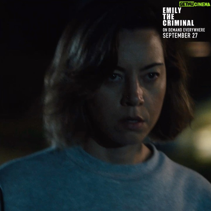 Aubrey Plaza Instagram - No one ever said leaving your past behind would be easy… or safe. Emily the Criminal is now available On Demand everywhere TODAY. Link to rent or buy on apple in profile!!!