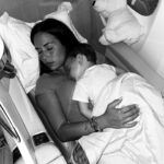 Stéphanie Durant Instagram - •Photos préférées de ces derniers jours 💙Dans moins d’un mois, Loann va avoir 1 an 🥺 C’est tellement passé vite, je me rends pas compte j’ai envie de pleurer 😭🥺 
Et vous, quel âge ont vos bébé ?