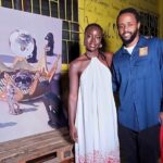 Danai Gurira Instagram - #GMAinGhana! What a pleasure to join @robinrobertsgma on a tour of beautiful Accra - celebrating a thriving modern Africa and seeing the connection #BlackPanther’s Wakanda has to real life African innovators. From meeting with Ghana’s Second Lady Her Excellency Samira Bawumia (@sbawumia) in Black Star Square to visiting important historical and cultural sites to bringing Robin to visit one of my fashion designer favorites, @aisha_ayensu, Founder and Creative Director of @christiebrowngh - not to mention getting a taste of the globally decorated @chef_binta’s culinary excellence with some flavorful jollof rice @dineonamat - this was an exceptional experience.
 
I would also like to introduce you to a piece of Africa’s future: David Alabo (@davidalabo) - Afro-futurist/surrealist, digital artist, and activist - along with the amazing @freedomskateparkgh. I was floored by his work, his passion, and his vision. Get to know this young man and this incredible project.
 
Last but not least, I’m amazed by the entrepreneurial, techie brilliance that is Baboa Tachie-Menson (@_baboa). The work she is doing with @balm.labs creates sustainability in the fashion space and inspires other women in tech around the world to make their mark.
 
“Ghana is a good place.” Thank you for having me, @goodmorningamerica. #GhanaLove