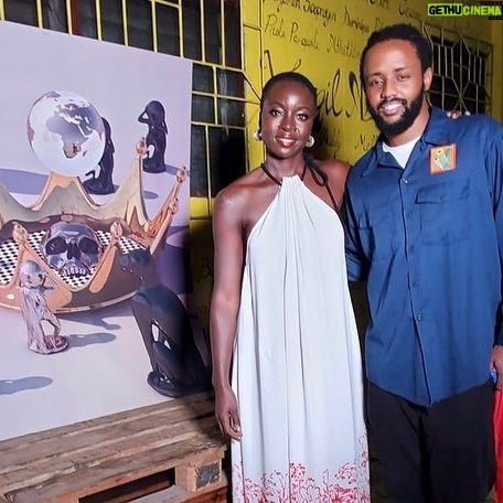 Danai Gurira Instagram - #GMAinGhana! What a pleasure to join @robinrobertsgma on a tour of beautiful Accra - celebrating a thriving modern Africa and seeing the connection #BlackPanther’s Wakanda has to real life African innovators. From meeting with Ghana’s Second Lady Her Excellency Samira Bawumia (@sbawumia) in Black Star Square to visiting important historical and cultural sites to bringing Robin to visit one of my fashion designer favorites, @aisha_ayensu, Founder and Creative Director of @christiebrowngh - not to mention getting a taste of the globally decorated @chef_binta’s culinary excellence with some flavorful jollof rice @dineonamat - this was an exceptional experience.
I would also like to introduce you to a piece of Africa’s future: David Alabo (@davidalabo) - Afro-futurist/surrealist, digital artist, and activist - along with the amazing @freedomskateparkgh. I was floored by his work, his passion, and his vision. Get to know this young man and this incredible project.
Last but not least, I’m amazed by the entrepreneurial, techie brilliance that is Baboa Tachie-Menson (@_baboa). The work she is doing with @balm.labs creates sustainability in the fashion space and inspires other women in tech around the world to make their mark.
“Ghana is a good place.” Thank you for having me, @goodmorningamerica. #GhanaLove