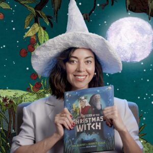 Aubrey Plaza Instagram - Pre-order THE RETURN OF THE CHRISTMAS WITCH today! 🎄🧙🏼‍♀️ Only one week left til she returns to wreak havoc... 😈🍄🌫 Link in bio.