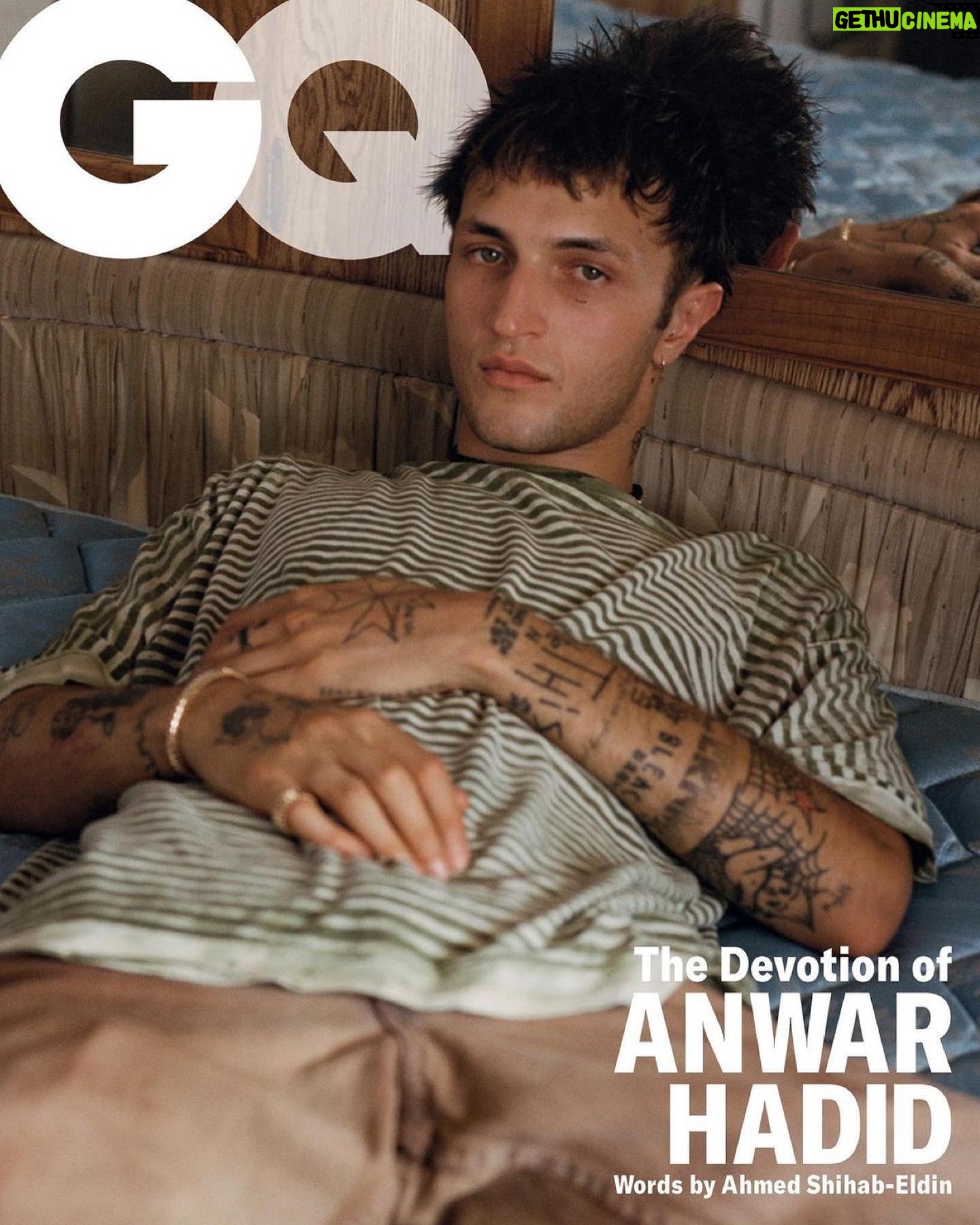 Yolanda Hadid Instagram - ❤️Love this and love you my son, you are the light of my life….. @anwarhadid Repost from @gqmiddleeast
•
Presenting GQ’s October cover star: Anwar Hadid (@anwarhadid), photographed by Daria Kobayashi Ritch (@dritch) with words by Ahmed Shihab Eldin (@ahmedeldin)
In many ways, Anwar Hadid is a poster child for Gen Z. He is conscientious, informed, and unapologetic, a talisman for a generation concerned with social justice and not afraid to make their voices heard.
The model, filmmaker, and musician uses his huge following to serve as a vital conduit for marginalized and misrepresented youth in Palestine, connecting their stories to communities in the West and worldwide.
نقدم لكم نجم غلاف شهر اكتوبر، @anwarhadid أنور حديد بعدسة @dritch و قصة بقلم @ahmedeldin.
أنور حديد هو نجم جيله، فهو عارض ازياء و موسيقي و مخرج. هو مطّلع وغير معتذر ولا يخاف من استخدام صوته و منصته لتحقيق العدالة. خاصة بما يتعلق في فلسطين، أنور يسعى لقول الحقيقة ويربط قصص الشباب المهمشين ليوصلها الى الغرب وفي جميع أنحاء العالم.
Words: @ahmedeldin
Photography: @dritch
Styling: @miyakobellizzi
Creative Producer: @cara_baby
Editor-In-Chief: @ahmadaswaid
Art Director: @richakhonde
International Editor At Large: @samiralarouci
Senior Fashion Editor: @keanoushdarosa
Production Design: @three60s
Grooming: @laurenpalmersmith
Post-Production: @inkretouch
Photography Assistant: Timothy Mahoney
Fashion Assistants: Vivian Hicks, Erin Meuchner, Merve Eltemur