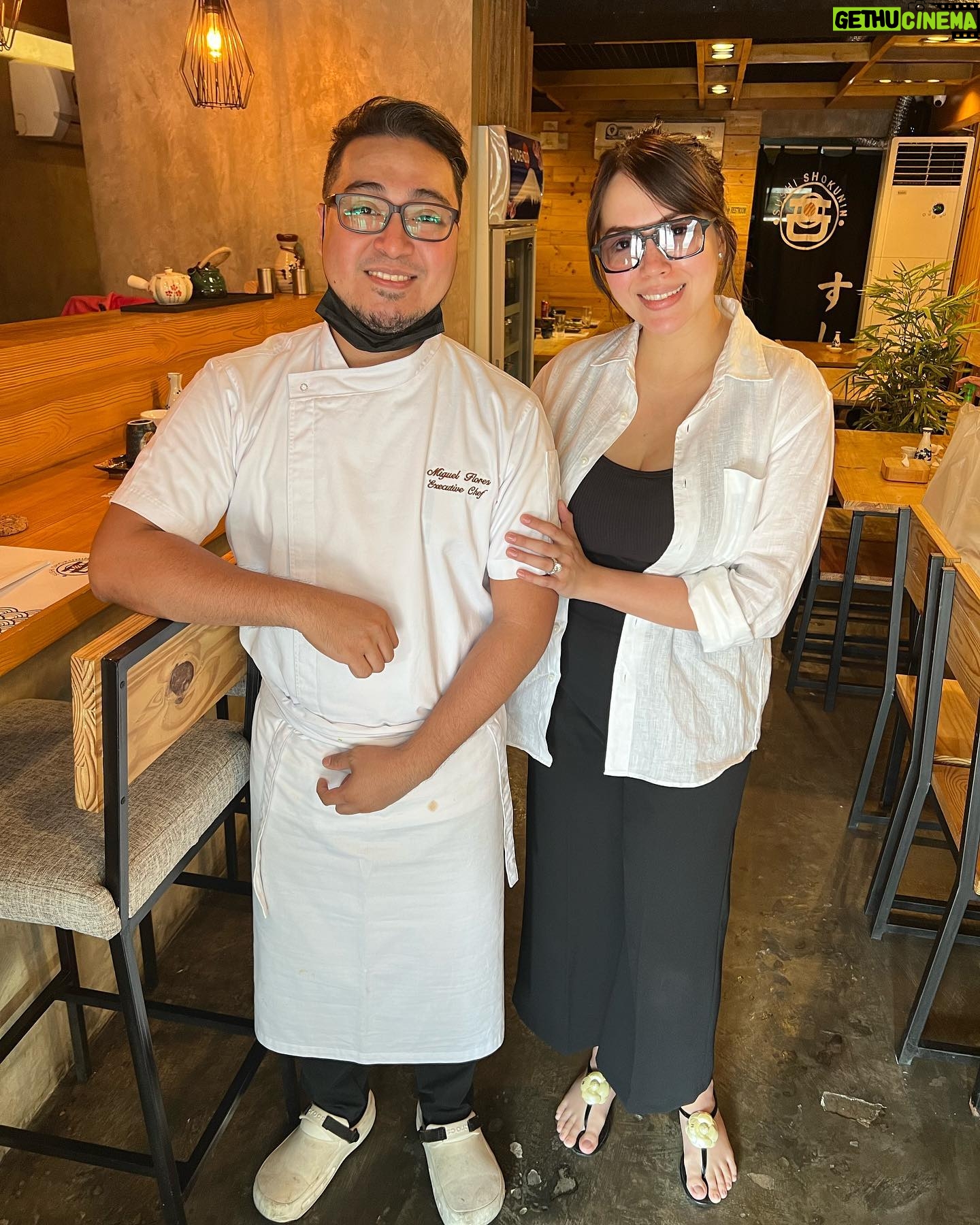 Julia Montes Instagram - what a great food experience @sushishokuninbychefmigs … 👌🏻🥰 a day with kuya @macmerla ❤️