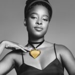 Amanda Gorman Instagram - Introducing @Prada Eternal Gold, the first #PradaFineJewelry line made of 100% certified recycled gold! It’s such an honor to be a part of this special campaign 💛 Since I wear jewelry throughout my life and when I perform poetry, it’s been important to me to research brands whose jewelry is part of a larger eco-friendly and humanitarian vision. I’m so excited that not only is this line made of recycled material, but each person can trace their jewelry’s journey, origin, and authenticity through Aura Consortium Blockchain’s platform. In my eyes, what is always eternal and golden is breaking new ground in transparency, sustainability, and consciousness both in our industries and in every facet of our lives. 

Photo by @davidsims 

#ad