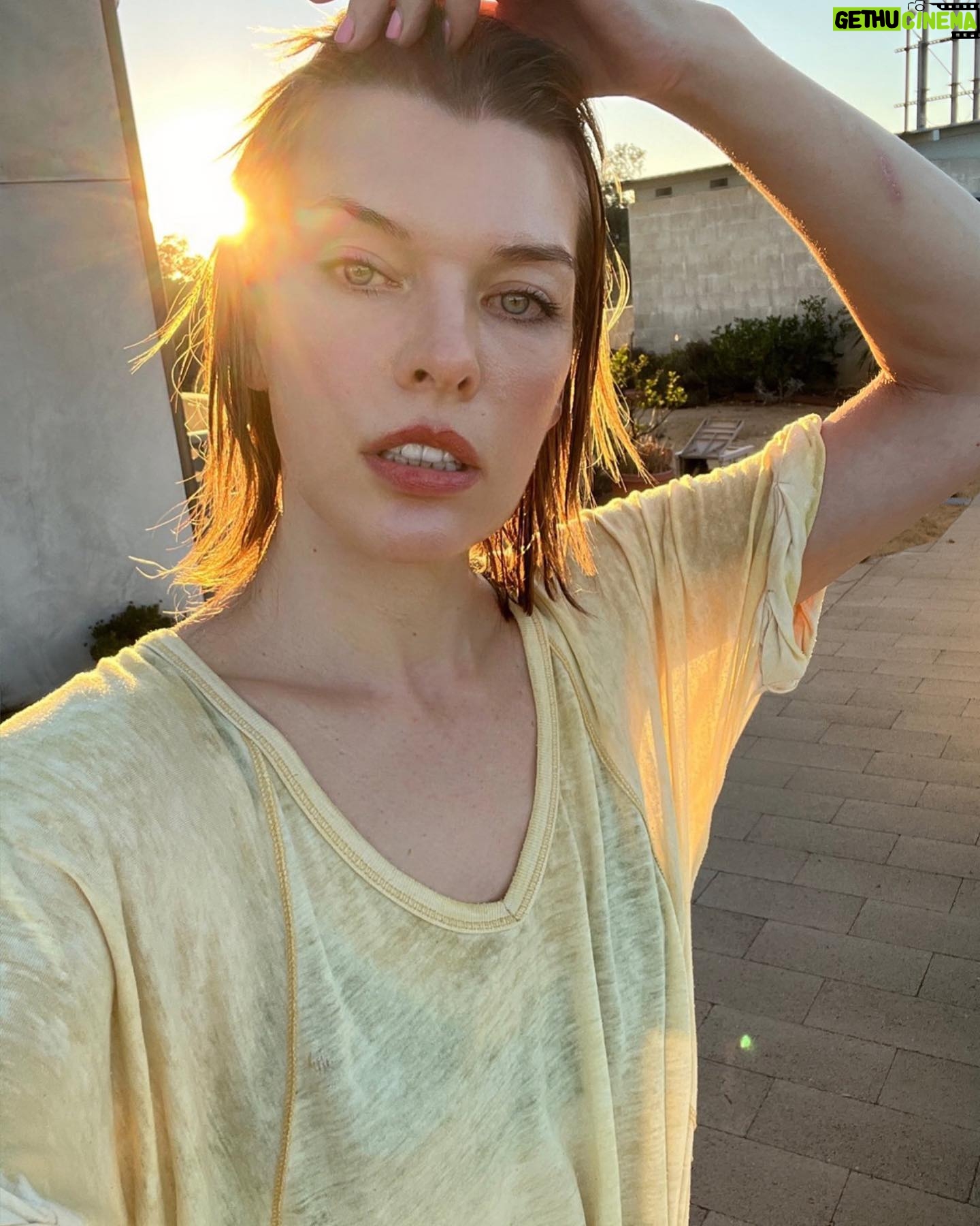 Milla Jovovich Instagram - Goodbye America, I’m heading back to work in Europe for my new film “In The Lost Lands” by George R.R. Martin with the fantastic @davebautista as my leading man.🔥It will be an epic retelling of one of his most wonderful short stories. I voted for the midterms and I hope you all did too. I pray the we get more good people in to Congress and Senate like @garychambersjr @theothermandela and @marcus4georgia. I truly pray the dems will still have the majority by the time I’m home so major environmental policies can be put in place. We’ll see. Sometimes we have to burn before we understand the pain and promise never to touch that fire again. But for better or worse, I’m outta here till next year. I’ll try and update with some behind the scenes pics when I can! #inthelostlandsmovie #ITLLmovie #vote