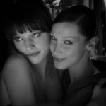 Milla Jovovich Instagram – What a beautiful evening watching my sweet, witty and talented daughter @everanderson getting such a warm welcome from the iconic @bellahadid, who couldn’t have been more warm and loving to her. Also big thank you to @kegrand for always being Ever’s biggest supporter and @theperfectmagazine for throwing such a gorgeous event in honor of #micciuprada and @kristen_mcmenamy! Two of the most inspiring legends in fashion! I love Bella for seeing my secret snap and giving me that mischievous smile.🔥🔥🔥