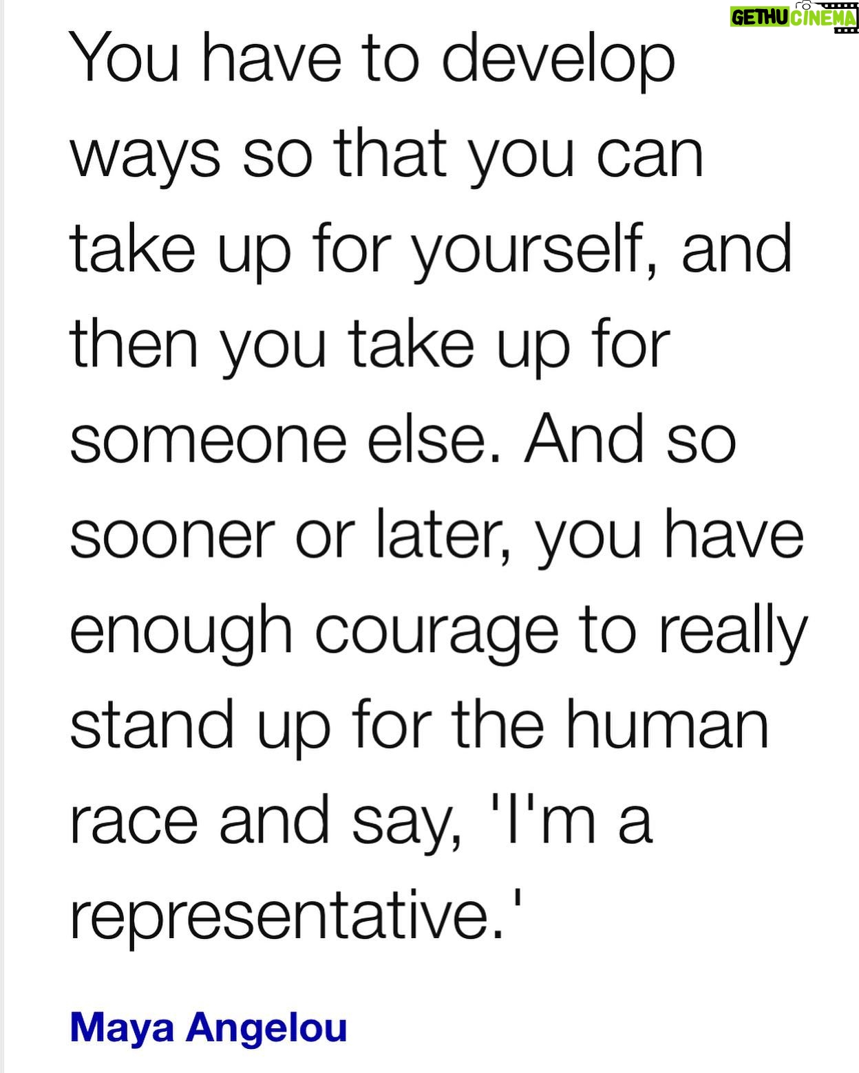 Nia Long Instagram - One of my favorites from Maya Angelou ❤️