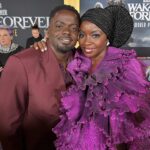 Danai Gurira Instagram - 🖤💜 #WAKANDAFOREVER 💜🖤 What a special and meaningful night at our global premiere in Hollywood. Thank you to Ryan Coogler for your vision and guidance, my whole Wakandan (and new Talocan) family for everything you brought to this film, and the fans for your endless enthusiasm and love. We feel it and we can’t wait to share #WakandaForever with you on 11/11. Dedicated to our King, our brother, our Black Panther, Chadwick Boseman. Enkosi, enkosi, enkosi.