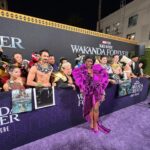 Danai Gurira Instagram - 🖤💜 #WAKANDAFOREVER 💜🖤 What a special and meaningful night at our global premiere in Hollywood. Thank you to Ryan Coogler for your vision and guidance, my whole Wakandan (and new Talocan) family for everything you brought to this film, and the fans for your endless enthusiasm and love. We feel it and we can’t wait to share #WakandaForever with you on 11/11. Dedicated to our King, our brother, our Black Panther, Chadwick Boseman. Enkosi, enkosi, enkosi.