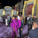 Danai Gurira Instagram - 🖤💜 #WAKANDAFOREVER 💜🖤 What a special and meaningful night at our global premiere in Hollywood. Thank you to Ryan Coogler for your vision and guidance, my whole Wakandan (and new Talocan) family for everything you brought to this film, and the fans for your endless enthusiasm and love. We feel it and we can’t wait to share #WakandaForever with you on 11/11. Dedicated to our King, our brother, our Black Panther, Chadwick Boseman. Enkosi, enkosi, enkosi.