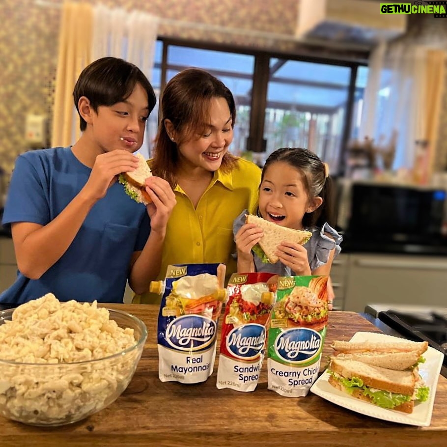 Judy Ann Santos Instagram - We’re spreading the love! Kaya naman mas pinababa pa ang presyo ng favorite nating @magnoliarealmayoph! Save as much as 10 Pesos! Kaya naman you can now prepare more mayo-licous meals para sa buong pamilya!
#TamangTamisAsimSarap
