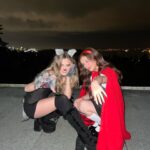 Anna Cathcart Instagram - happy halloweekend from little red and the wolf and officer judy hopps🐺✨🌹🧺🐰🥕