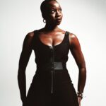Danai Gurira Instagram - “The idea that a woman is not supposed to express ferocity is something that I’ve always rejected.” 

Thank you @britishgq for inviting me to grace the cover of #GQHype and share my journey of finding my passion in action roles and my drive to tell more African stories. #linkinbio