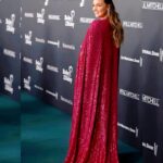 Camilla Luddington Instagram - Just… thisssss cape 🌸🌸🌸🌸💕💕💕💕💕 @moniquelhuillier 
@nataliehoseltonstyle 
@adamburrell 
@hayleyheckmann 
@baby2baby