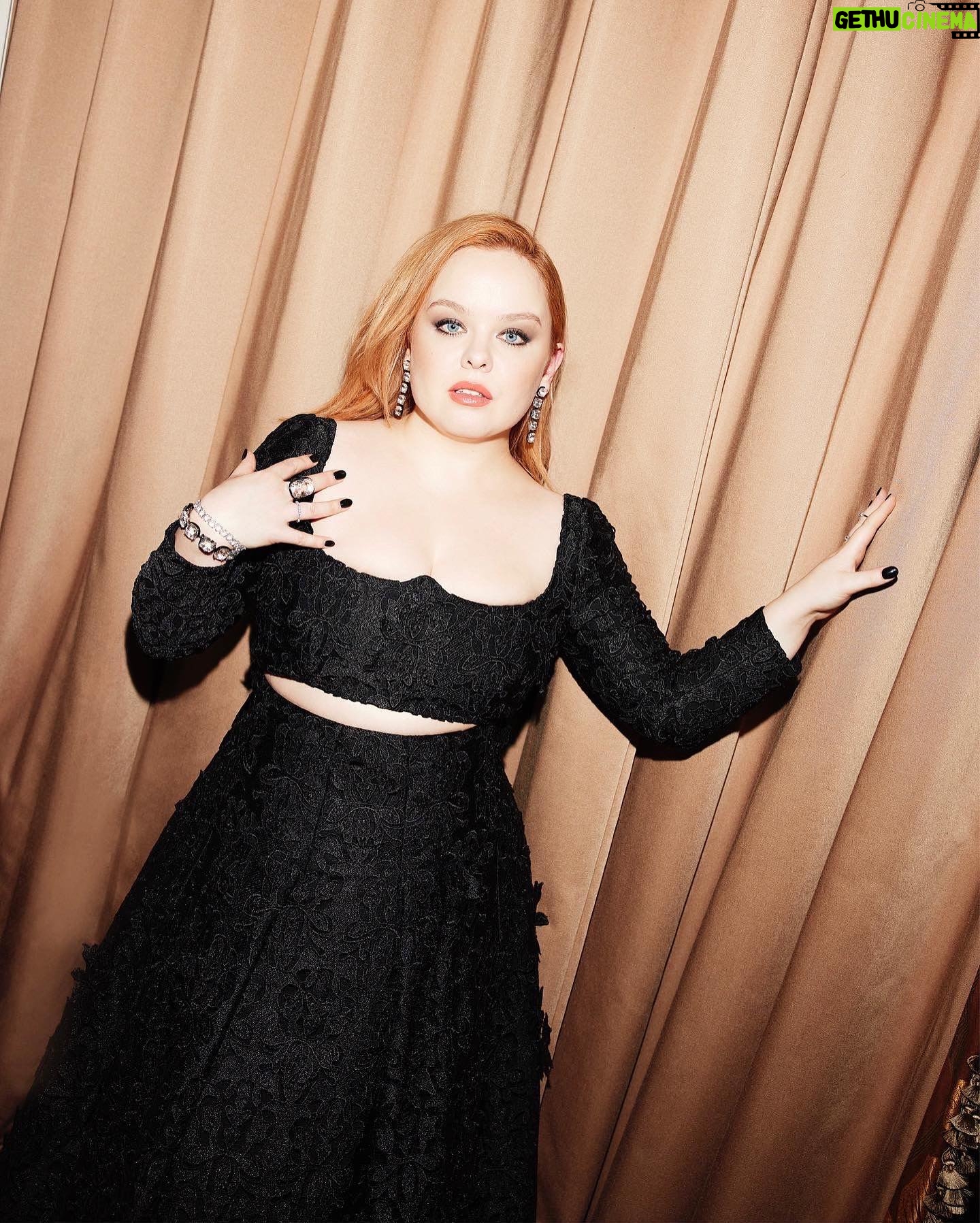Nicola Coughlan Instagram - Fancy another one? (Actually three)
Pictures by @zoemcconnell taken at @the_arts_club
Styled by @aimeecroysdill wearing custom @emiliawickstead
Jewels by @swarovski
Makeup @neilyoungbeauty
Hair @halleybrisker colour by @mrjasonhogan @joshwood
Nails by @michelleclassnails
Skin prep @shanecooperuk
@vrwpublicity