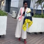Danai Gurira Instagram - Wakanda meets Naija! It felt truly special to have our first West African Marvel premiere. We couldn’t have had a more magical time. Thank you for welcoming us and this film with open arms and hearts. And starting tonight, #WakandaForever is all yours. 

Song courtesy of the ever-so-talented @SomiMusic 🤎