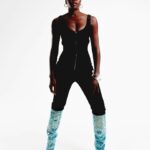 Danai Gurira Instagram - “The idea that a woman is not supposed to express ferocity is something that I’ve always rejected.” 

Thank you @britishgq for inviting me to grace the cover of #GQHype and share my journey of finding my passion in action roles and my drive to tell more African stories. #linkinbio