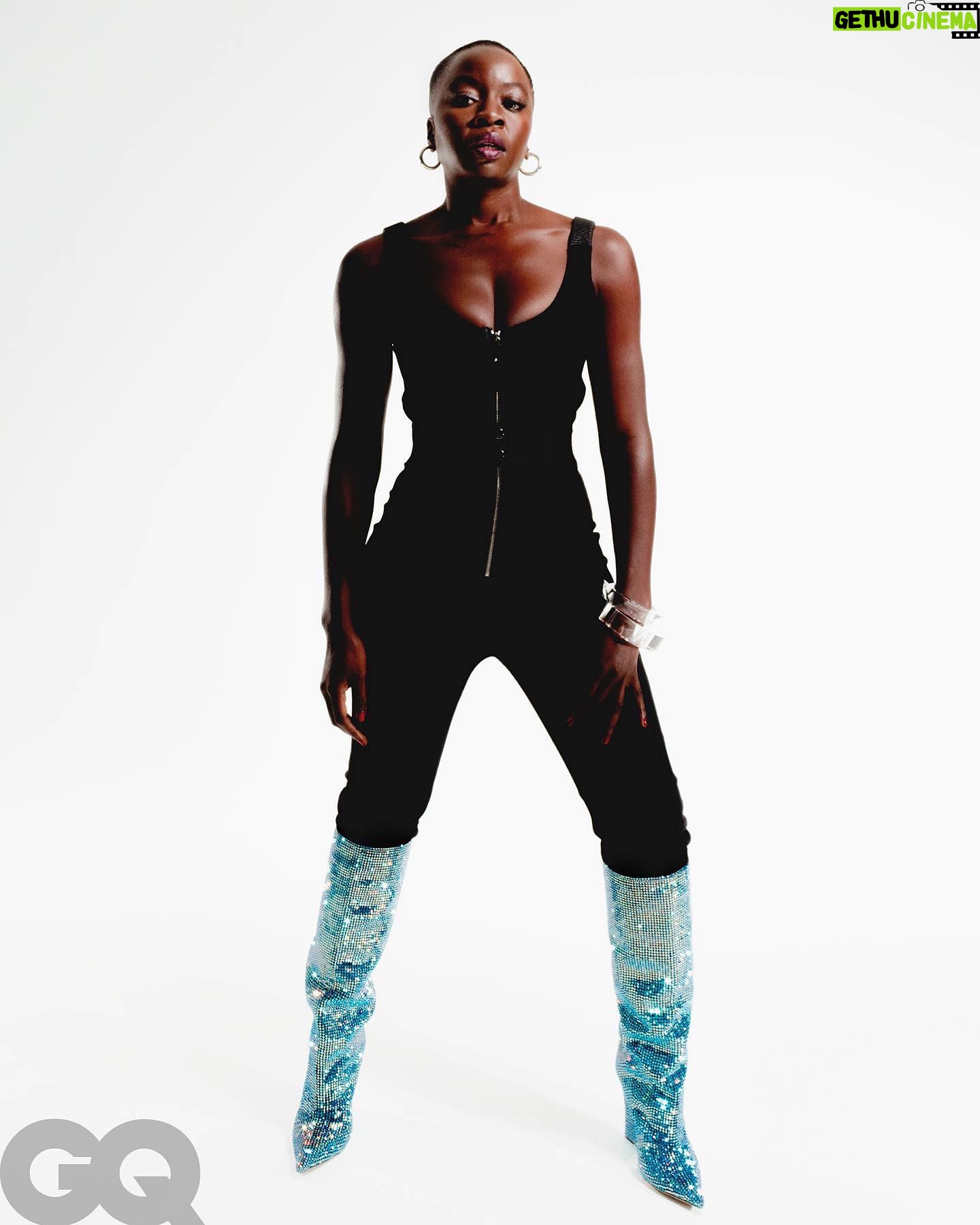 Danai Gurira Instagram - “The idea that a woman is not supposed to express ferocity is something that I’ve always rejected.”
Thank you @britishgq for inviting me to grace the cover of #GQHype and share my journey of finding my passion in action roles and my drive to tell more African stories. #linkinbio
