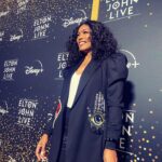 Angela Bassett Instagram – Hey Everybody you good? Topping off a fab weekend with the concert of a lifetime: celebrating THE icon @eltonjohn ! @courtneybvance are gonna dance right down memory lane! @disneyplus @nicolaparish #eltonfarewelltour #eltonlive