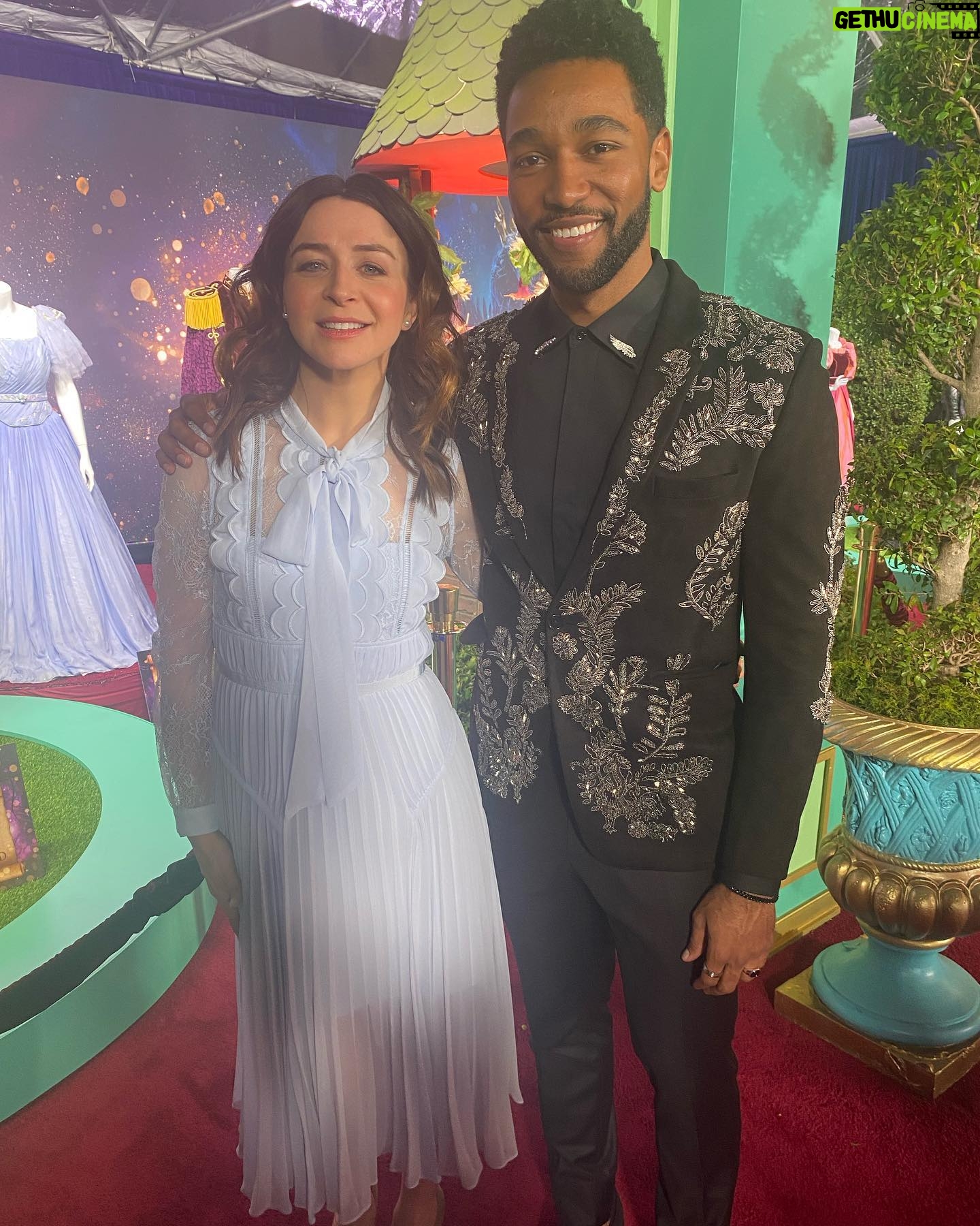 Caterina Scorsone Instagram - Magical night at the @disneyenchanted premiere. Princes and Princesses and all kinds of royalty turned out en mass. There was taffeta, there was silk chiffon, there were sparkles.✨✨✨@anthilll @greysabc hair: @hairbyrenecortez