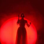 Aurora Aksnes Instagram - I want to thank everyone who have come to my shows this year.
@the music becomes so massive when you carry it within you.
It becomes so warm only because you let it carry you within its arms.

Thank you for being so sweet to each other. To my wonderful fellow artists who have warmed up for me this year @mettesonmusic @seiselina @theamilie @hannahstormmusic and someone who should support me once cause she is amazing @amalieholtkleive 

Thank you for all your time.
Thank you for your presence.
Your stories.
And for just. Being you. 
i love you all.
Just how you are.
🩸
Moments by the ever so clever warrior @auroraschurchyard