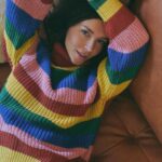 Rachel Cook Instagram – Sweater weather… 😇