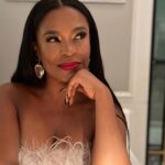 Nia Long Instagram – Lips and feathers 😘  Thank you @joannasimkin @shaylinjoneshair