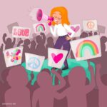 Vanessa Incontrada Instagram - Le parole sono importanti. Usiamole per costruire un mondo migliore per tutti.
(Neva)

#lestoriedineva 
#libertàdiparola #libertà #rispetto #diritticivili

Illustrazione: Alice De Marco 
@alidemarco_art