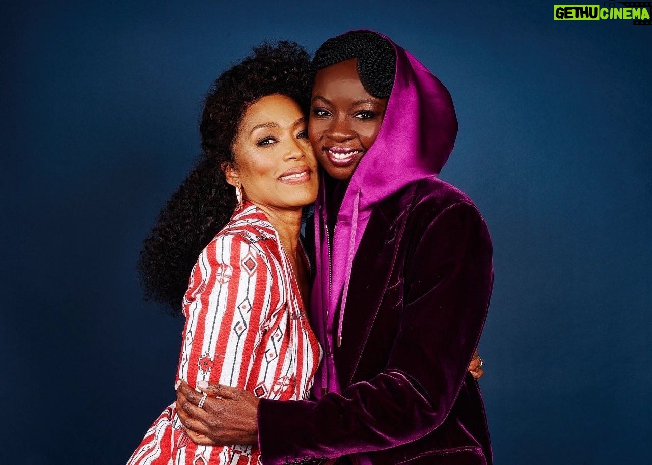 Danai Gurira Instagram - “Her heart is so full of the good stuff that it overflows, and she has the ability to see you, pour into you and say that thing at that moment that allows you to fly alongside her. And maybe because of the light she shone on you, you can now access the queen inside of yourself.”
Truly can’t say enough good things about the iconic powerhouse that is @im.angelabassett. Continuously blessed to be in your presence and to have the privilege to work with you and learn from you. 🖤
Read more from my tribute to Angela “What Is A Queen?” in @hollywoodreporter at the link in bio.
Photo by: @bucknerphoto