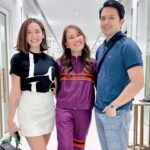 Jennylyn Mercado Instagram - 12 days before Christmas, reunited with these 2. @mercadojenny @dennistrillo