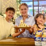 Judy Ann Santos Instagram – Bonding with Lucho and Luna while making our Waldorf Salad with @magnoliarealmayoph – our favorite mayonnaise na may tamang tamis-asim sarap! Presyong abot-kaya lalo ngayong darating na Noche Buena! 🤍