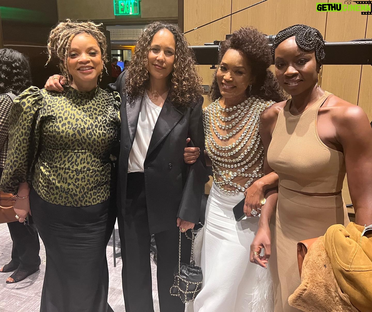 Danai Gurira Instagram - #TBT to this year's #GovernorsAwards, in which trailblazing Black director @euzhanpalcyofficial was celebrated and received an Honorary Oscar. Among many other firsts, she was the first Black woman produced by a major Hollywood studio with her groundbreaking film, A Dry White Season, denouncing racist regimes in South Africa.
We stand on the shoulders of pioneers such as her, and it was such a thrill to be surrounded by such incredible artists as we celebrated her award.