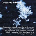 Bonnie Wright Instagram - Welcoming Winter ❄️ here’s a little post I made for @gogently.earth 

Happy Winter Solstice! Slowing down, reflecting, going inward: Winter is a season that slows us down and guides us

Kitchen Rituals ❄️
My cooking style in the winter involves staying warm and nourished. It's a season that begins with a lot of gathering around meals but then progresses to making more solitary simple meals. 

Movement Rituals ❄️
Movement becomes an essential ally to stay warm in the cooler months. I find the harsher elements of winter often keep us indoors, I encourage you to try bundling up and taking a brisk walk instead. 

Creative Rituals ❄️
A season to go inwards and reflect on the year you have had. A great time to journal about the things you have learnt, let go of and feel grateful for. Maybe even a time if you feel ready to write intentions for the new year. 

Practical Rituals ❄️
As you maybe spend more time at home it could be an opportunity to fix and mend things so they can be ready for the year ahead. Maybe mend clothes, knit, or take on any crafts you've been meaning to try.

This winter, be kind to yourself, nurture yourself, and go gently. Head to our website to read the full journal piece there! 💙❄️🌌⛄️