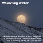Bonnie Wright Instagram - Welcoming Winter ❄️ here’s a little post I made for @gogently.earth 

Happy Winter Solstice! Slowing down, reflecting, going inward: Winter is a season that slows us down and guides us

Kitchen Rituals ❄️
My cooking style in the winter involves staying warm and nourished. It's a season that begins with a lot of gathering around meals but then progresses to making more solitary simple meals. 

Movement Rituals ❄️
Movement becomes an essential ally to stay warm in the cooler months. I find the harsher elements of winter often keep us indoors, I encourage you to try bundling up and taking a brisk walk instead. 

Creative Rituals ❄️
A season to go inwards and reflect on the year you have had. A great time to journal about the things you have learnt, let go of and feel grateful for. Maybe even a time if you feel ready to write intentions for the new year. 

Practical Rituals ❄️
As you maybe spend more time at home it could be an opportunity to fix and mend things so they can be ready for the year ahead. Maybe mend clothes, knit, or take on any crafts you've been meaning to try.

This winter, be kind to yourself, nurture yourself, and go gently. Head to our website to read the full journal piece there! 💙❄️🌌⛄️