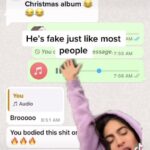 Jessie Reyez Instagram - My intrusive thoughts won today. “Merry Nothin” hose 🎄🤮 @matthewburnett