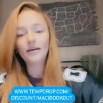 Maci Bookout Instagram - Know your cycle💜 #newyearsale #reproductivehealth 

@tempdrop 
10% Code: MACIBOOKOUT