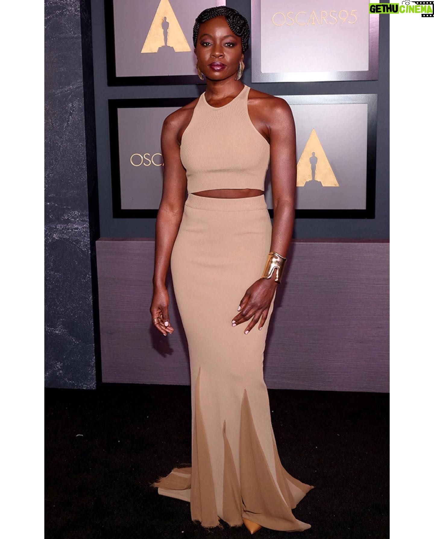 Danai Gurira Instagram - Giving love to some of my favorite recent looks throughout #WakandaForever press in December. 🖤