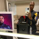 Danai Gurira Instagram - Reminiscing on the past year and suiting up for 2023 just like the first time I suited up as a #MidnightAngel. That day, I looked to my heroes and those that came before me for strength, courage, and guidance and I’ll continue to do the same in all the days to come. Hope you all have a happy and safe #NewYearsEve with your loved ones. #WakandaForever