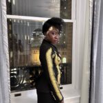 Danai Gurira Instagram – Giving love to some of my favorite recent looks throughout #WakandaForever press in December. 🖤